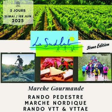 La Sud Lub  2025 - Marche, course  nature & VTT dans les vignes