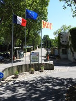 Entrée du camping