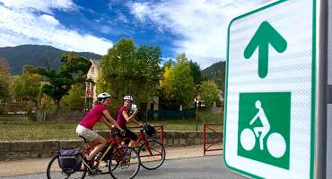Signposted bike routes